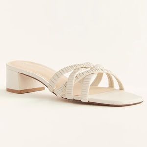 Reformation cream sandles